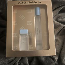 Dolce gabbana light blue perfume mini travel sized