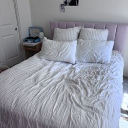 Pink Queen Bed
