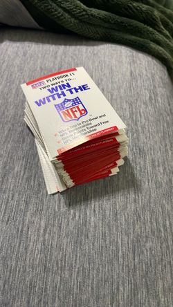 1990 fresh from the pack NFL Pro Set Playbook IV Booklets Lot of 70 unscratched