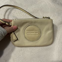 Coach mini coin purse/wallet