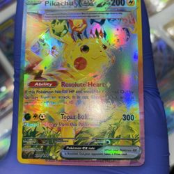 Pokemon Pikachu Ex