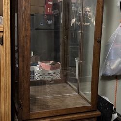  2 Curio Cabinets