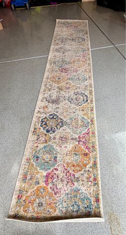 Rug for sale-multi colored runner