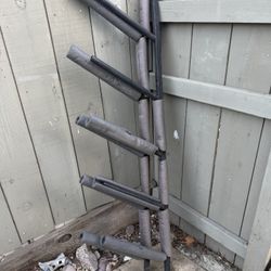 Surf Rack Wall‑Mounted Surfboard Rack – Sturdy Metal + Foam Padding