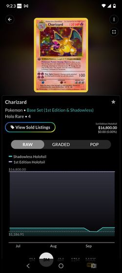 charizard shadowless first edition
