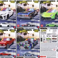 2026 Hot Wheels Premium Boulevard – Dash G Set (GJT86) #146–150