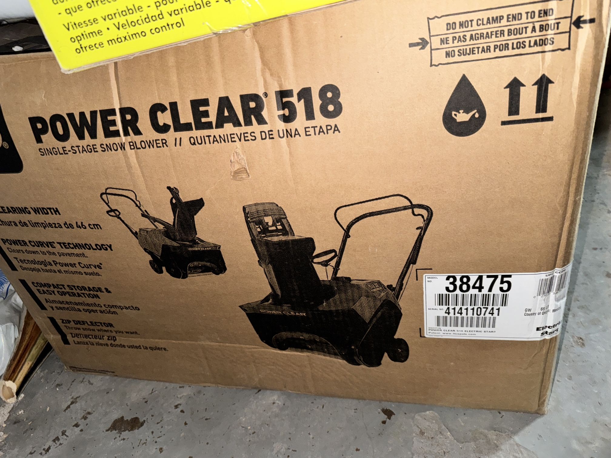 Toro Power Clear 518