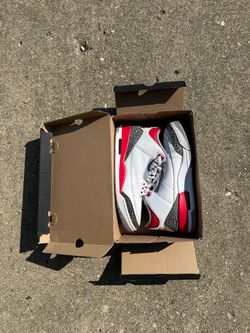 JORDAN 3 FIRE RED SZ 11 REPLACEMENT BOX