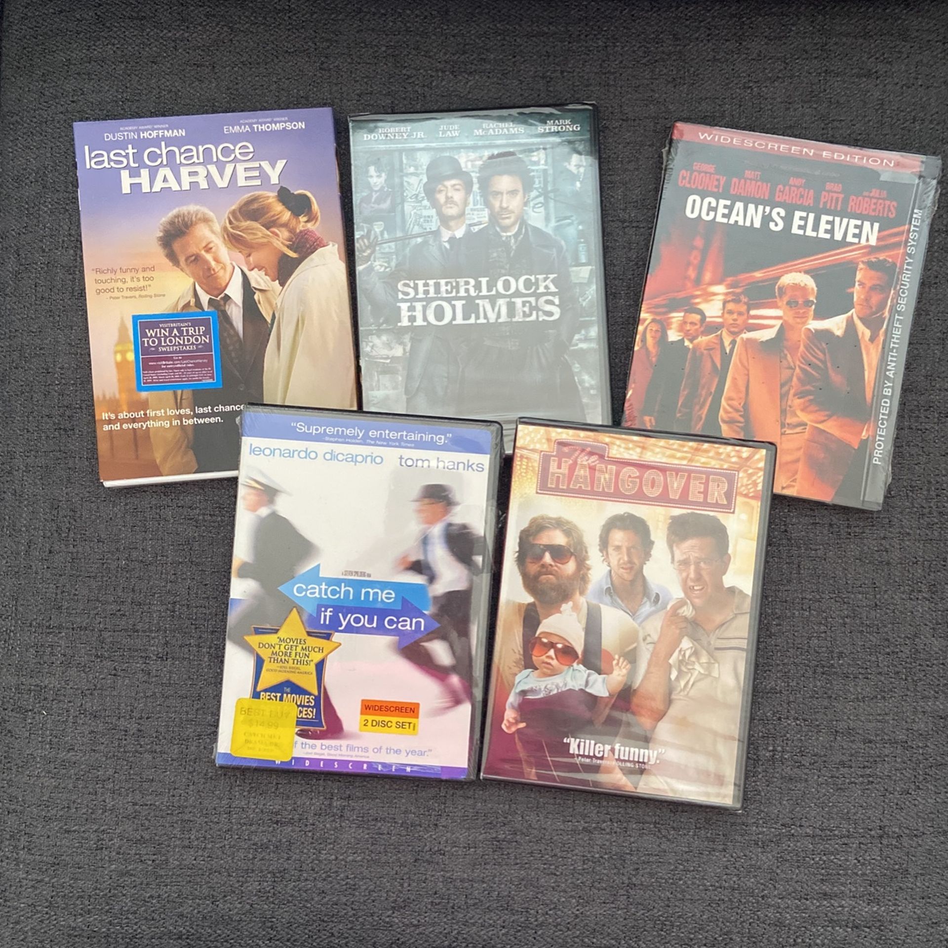 5 New In Wrapper DVDs