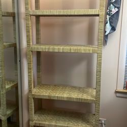 Rattan Book Shelf
