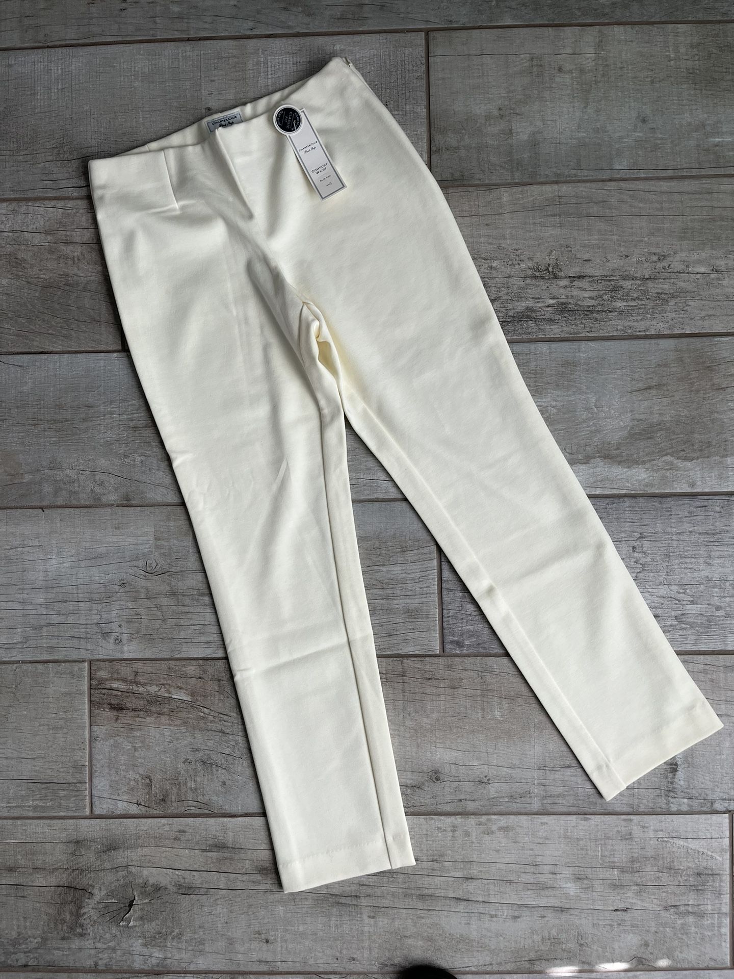 Charter Club Classic Fit Pant Shop Slim Leg Size 8