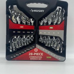 Husky 28-piece Combination Wrench Set