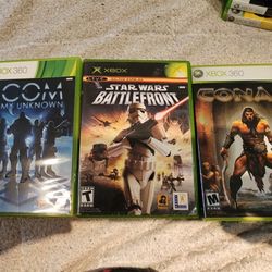 3 X Box 360 Games Like New $30 For 3