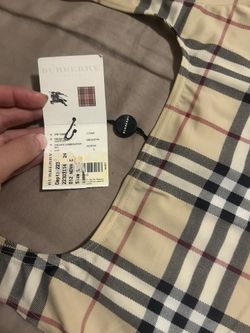Auth Burberry London Plaid Dress M