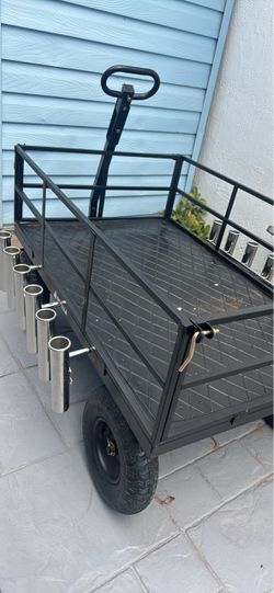 Custom fishing cart