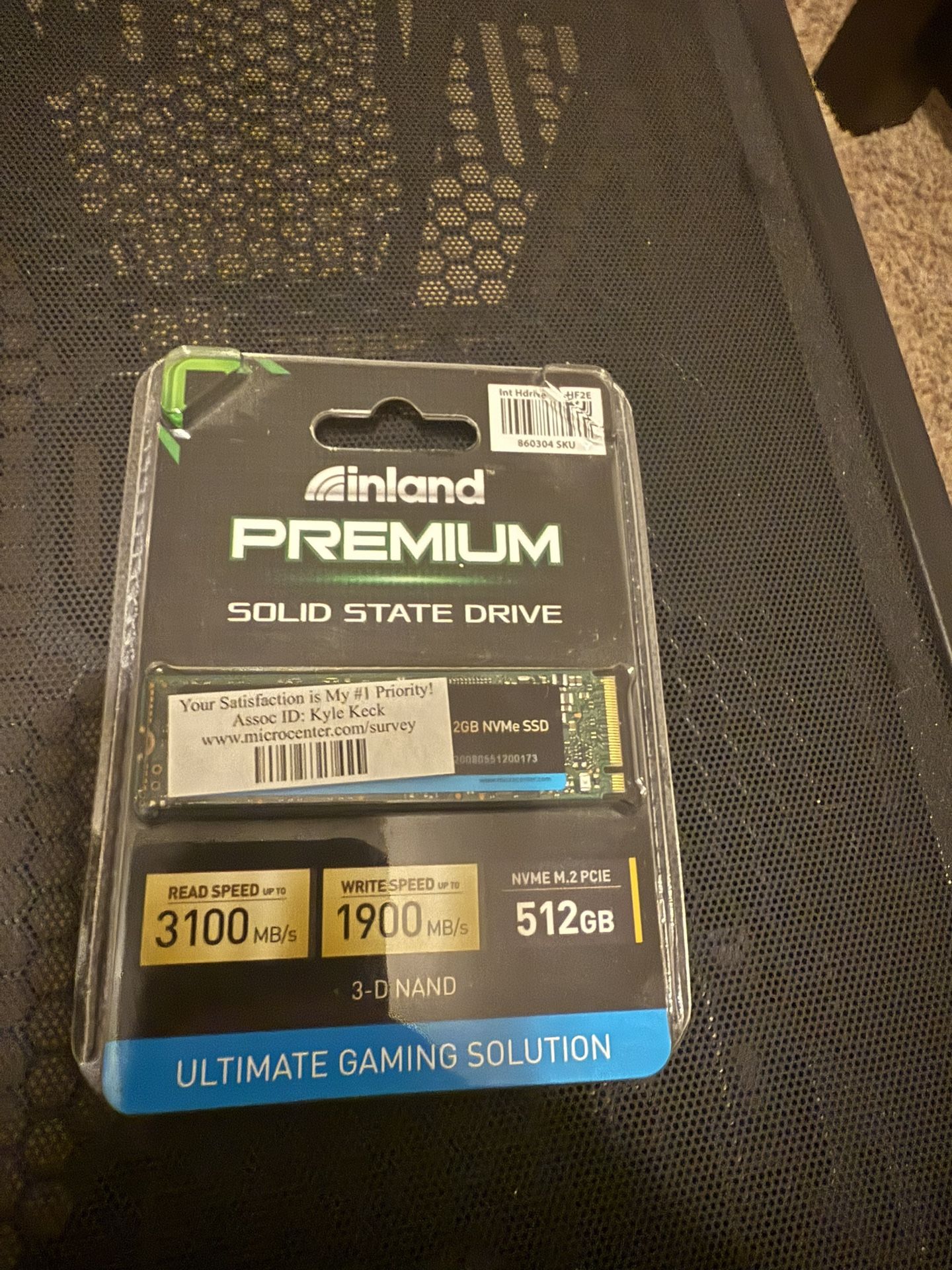 Lían Li II Mesh Full Tower And 512 SSD M.2