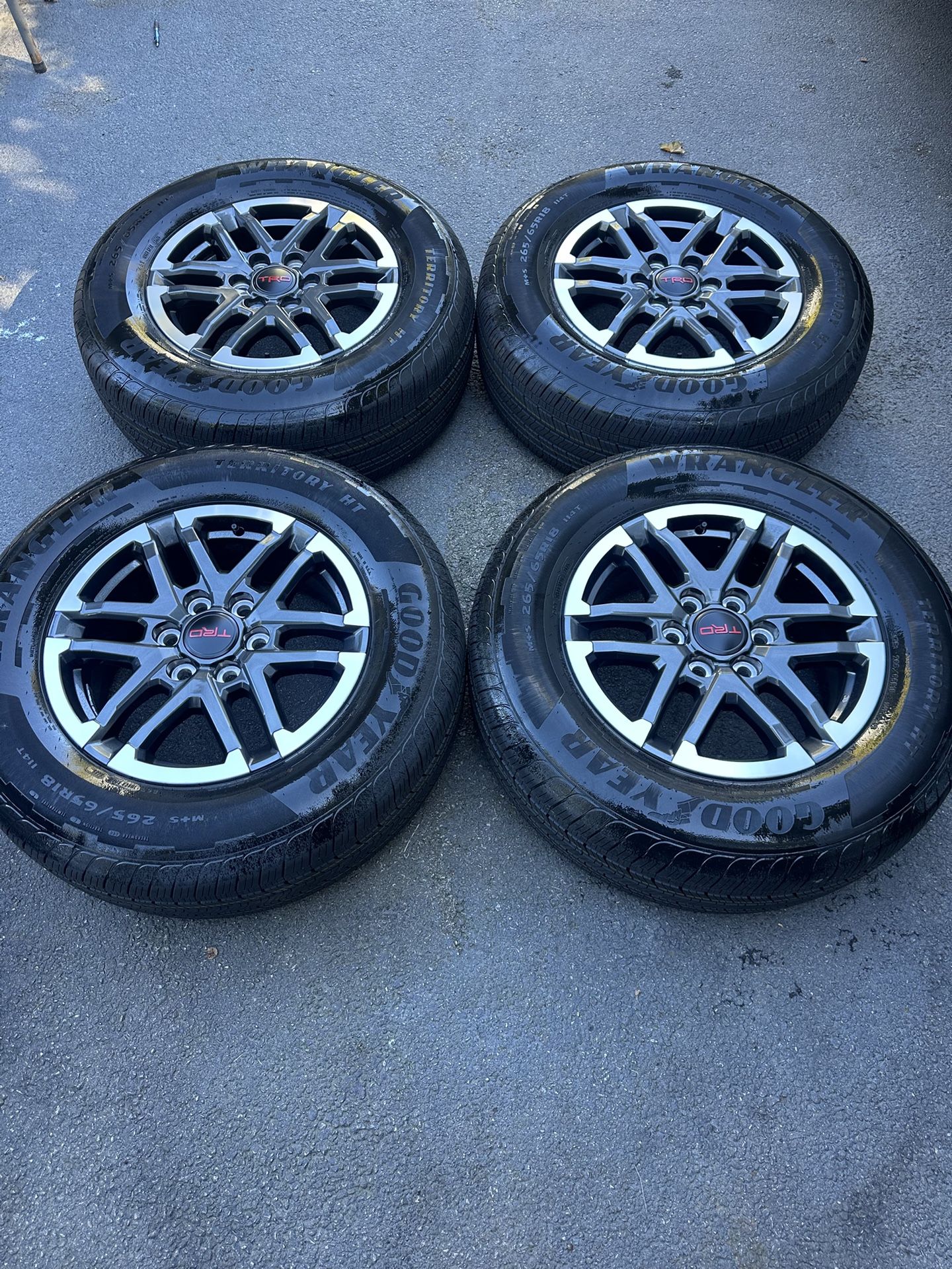 Brand New 18" Inch Oem Toyota Tacoma Tundra 4runner Land Cruiser Wheels Rims 6x139.7 6x5.5 Bolt Pattern Goodyear Tires Hablo Español