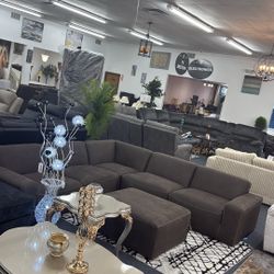 1399 Large Sectional Was 3000 New With Warranty Ashley 