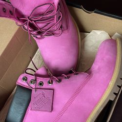 Breast Cancer Awareness Timberland