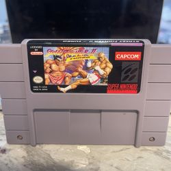 Street Fighter Turbo For Super Nintendo SNES 