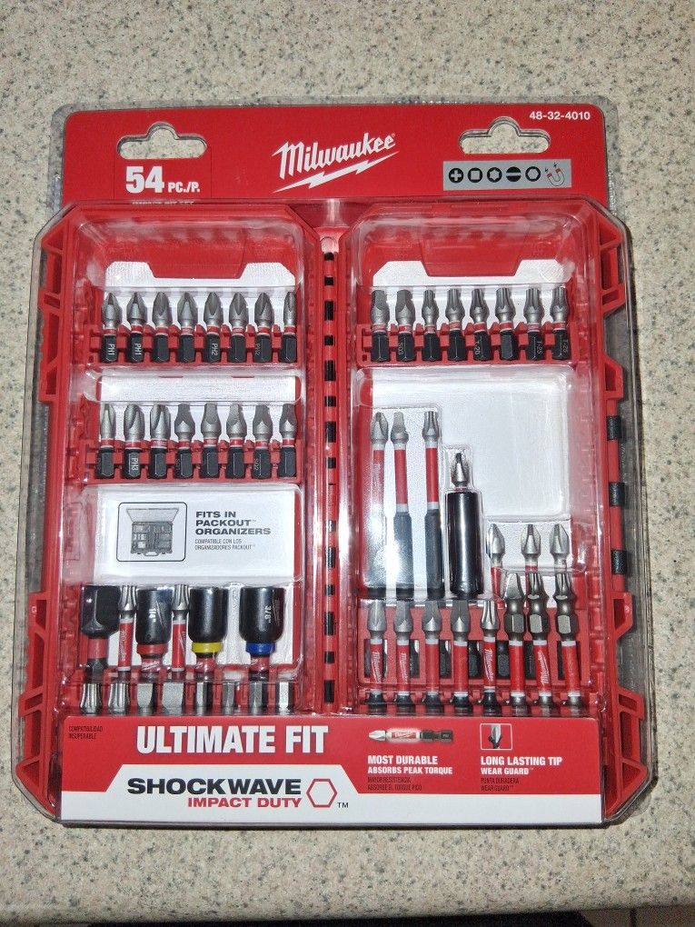 Milwauke Impact Bit Set