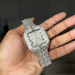 Moissanite Cartier Watch