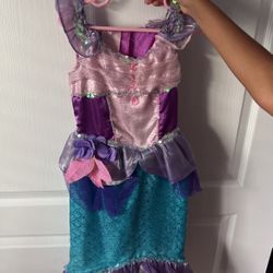 Mermaid Dress Size 4t