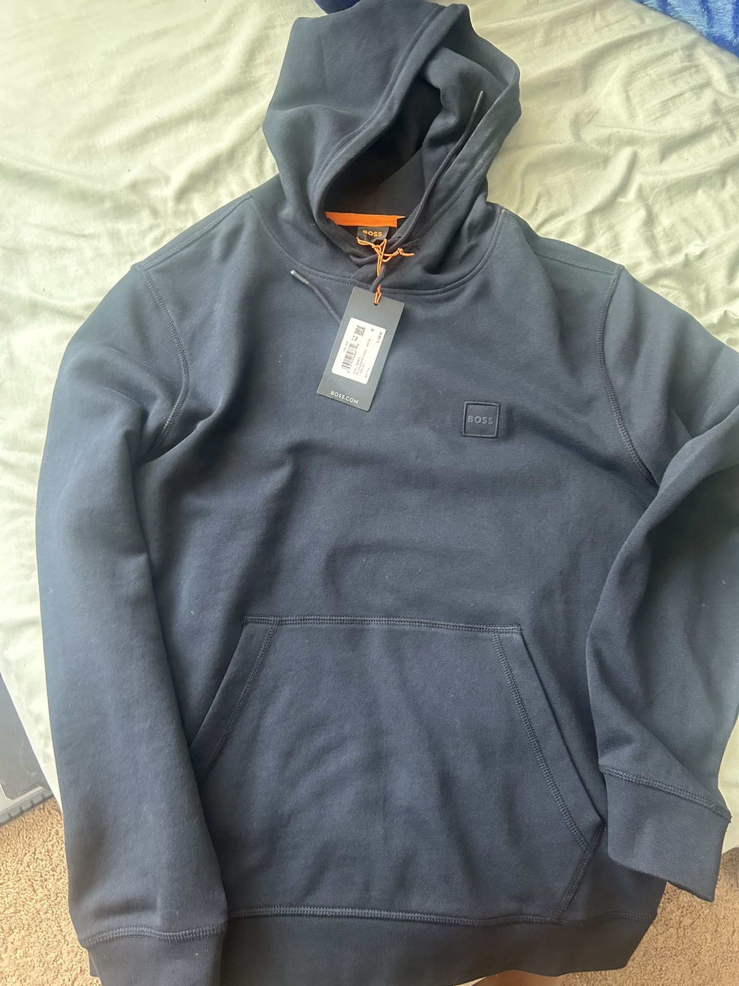 Boss Navy Blue Hoodie