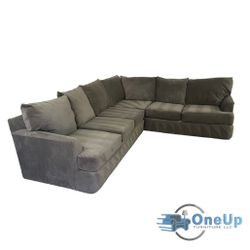 Gray KFI Sectional Couch Sofa **FREE DELIVERY**