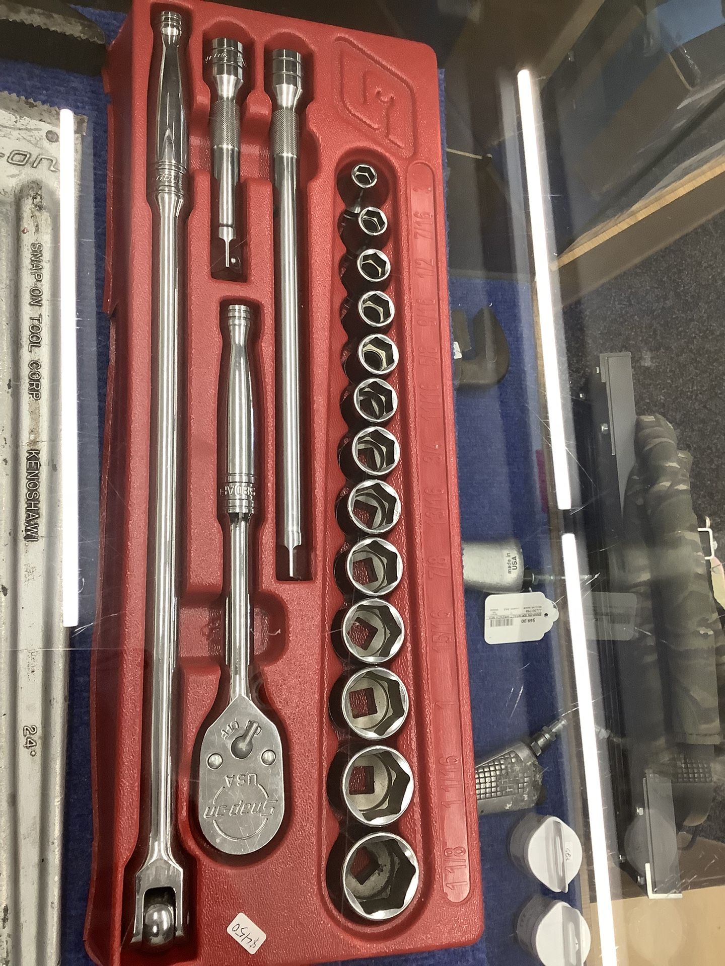 Snap On SAE Ratchet Extension Socket Set