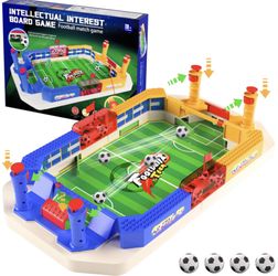 Soccer - Portable Table Top Foosball Desktop Sport Board Game