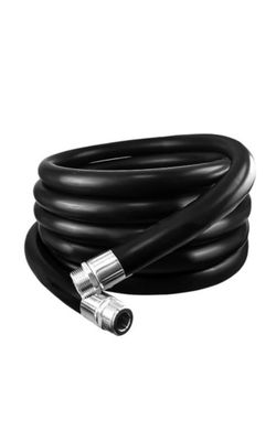 1" Fuel Transfer Hose 10FT Farm Pump Hose Male NPT Fittings for Gasoline, Diesel