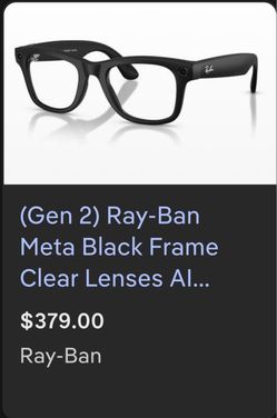 Rayban Meta Gen 2 large TRADE or sell