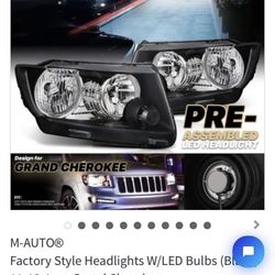 Headlights Jeep Grand Cherokee 