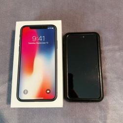 iPhone X 256 GB Cellular + WiFi MINT CONDITION/ UNLOCKED - FIRM PRICE
