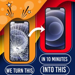 We Turn any phone cracker into a brand new phone in 10 Minutes for $19 plus part / warranty included! Welcome 🤗 