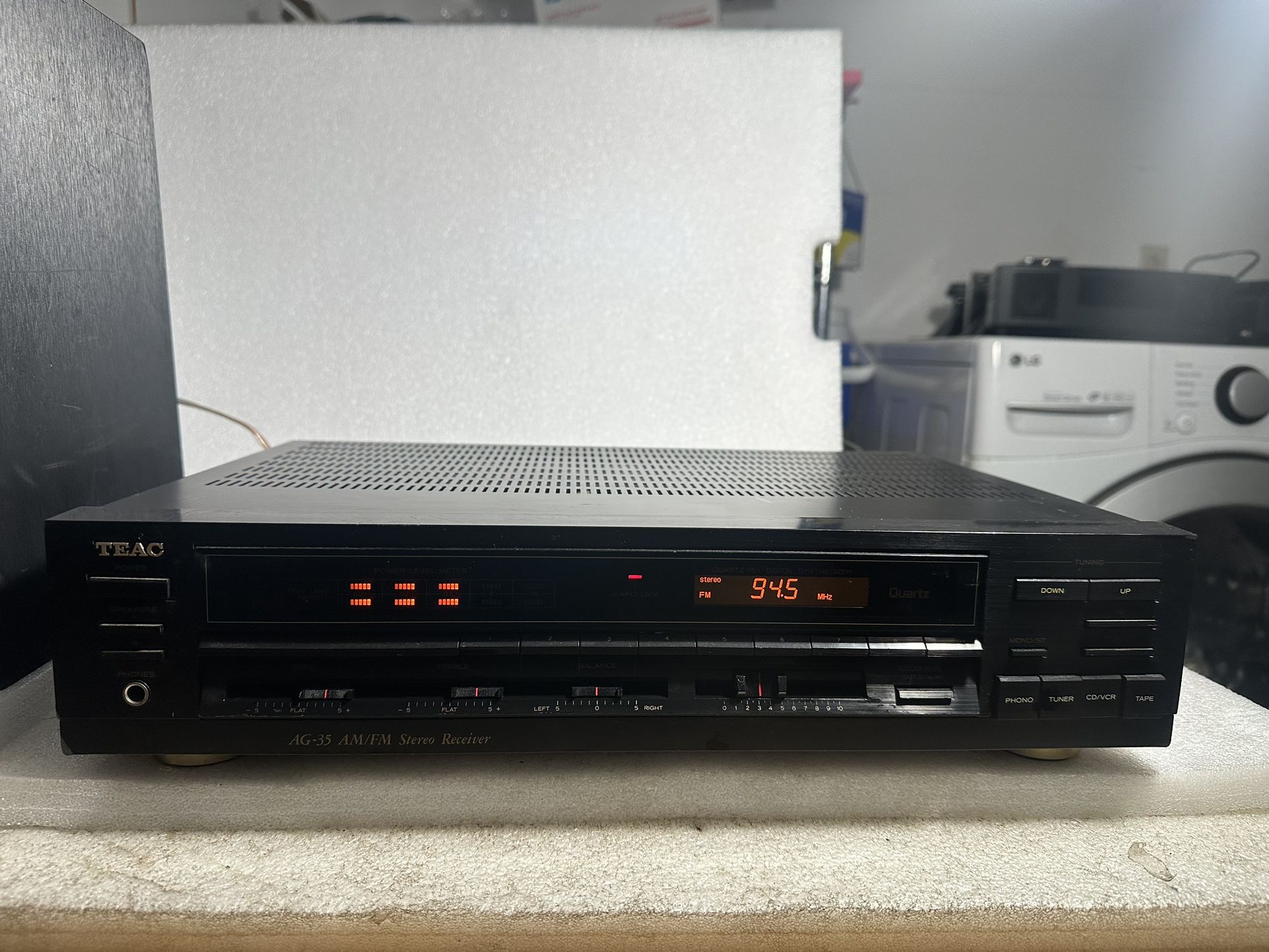 TEAC AG-35 AM/FM STEREO RECEIVER