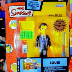 Vintage Sealed Simpsons Action Figure 