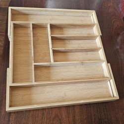 Bamboo Drawer Organizer 