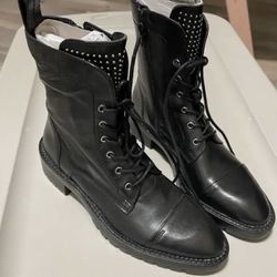 Zara Leather Boots 