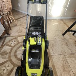 40V HP Lawnmower Ryobi