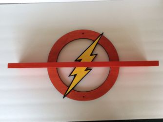 Flash Superhero Wall Shelf