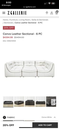 $800 Restoration Hardware Sofa