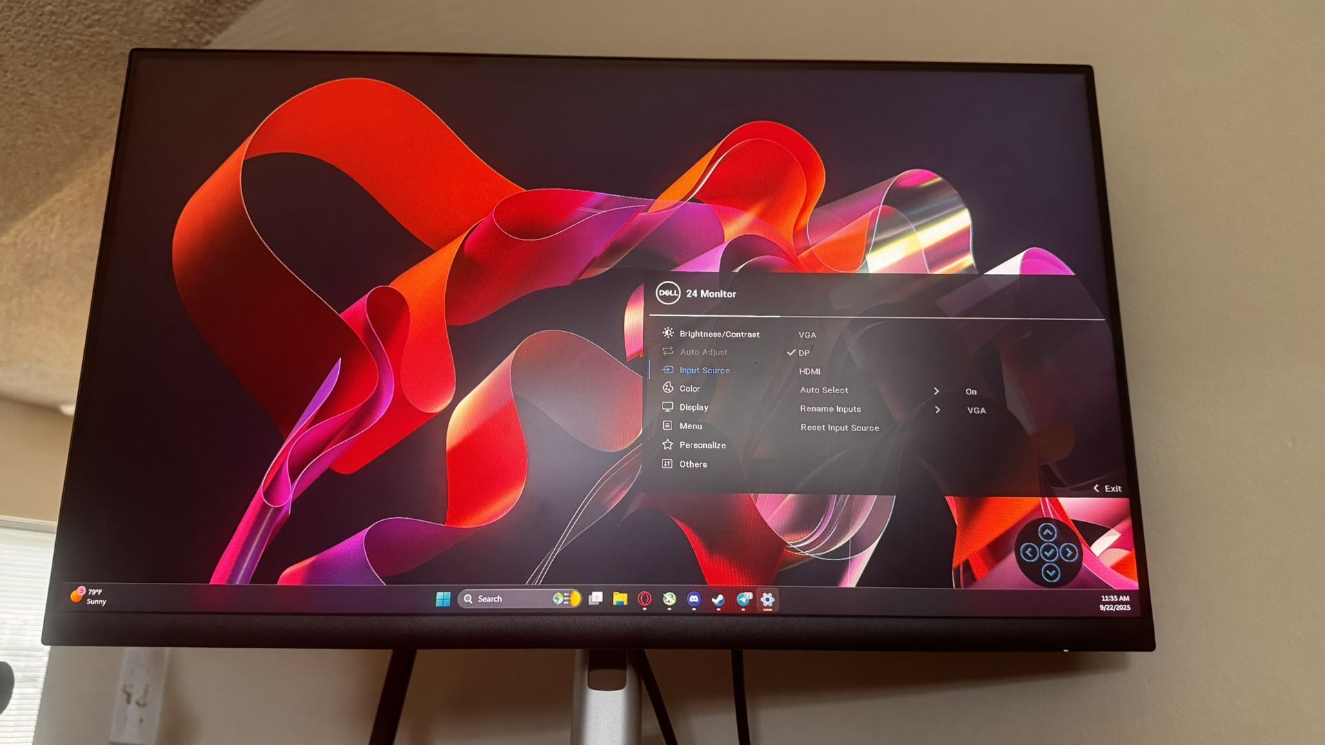 DELL P2422H monitor 
