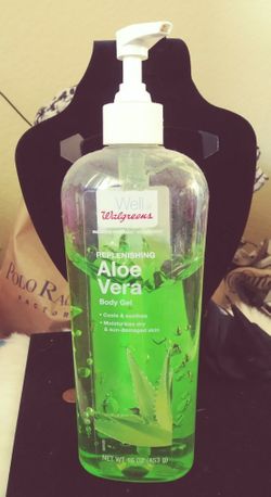 Walgreens aloe Vera gel