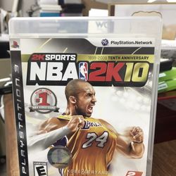 Playstation 3  NVA2K10 like brand new