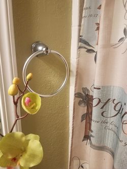 I have a lot of New towel ring. Tengo muchos nuevos Anillo para tuallas