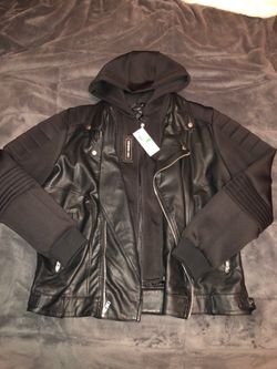 (Members only) “leather jacket size large