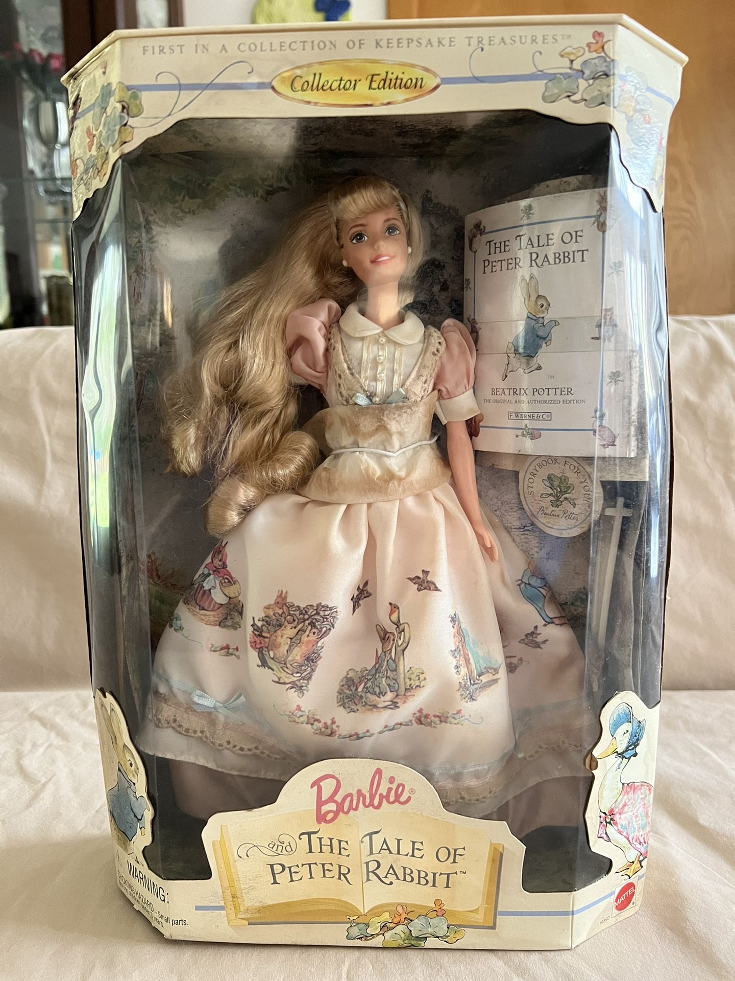 Vintage 1997 Barbie Collection The Take Of Peter Rabbit