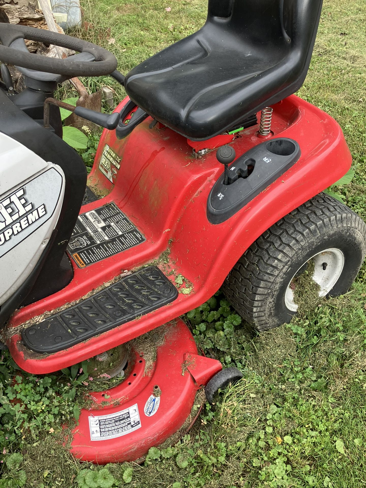 Huskee Supreme Riding Mower. Make Offer